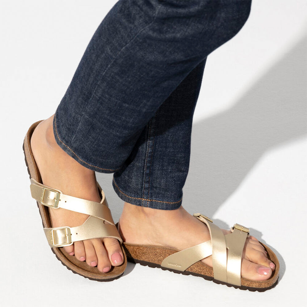 Birkenstock Yao 1016684 BF Gold sandals