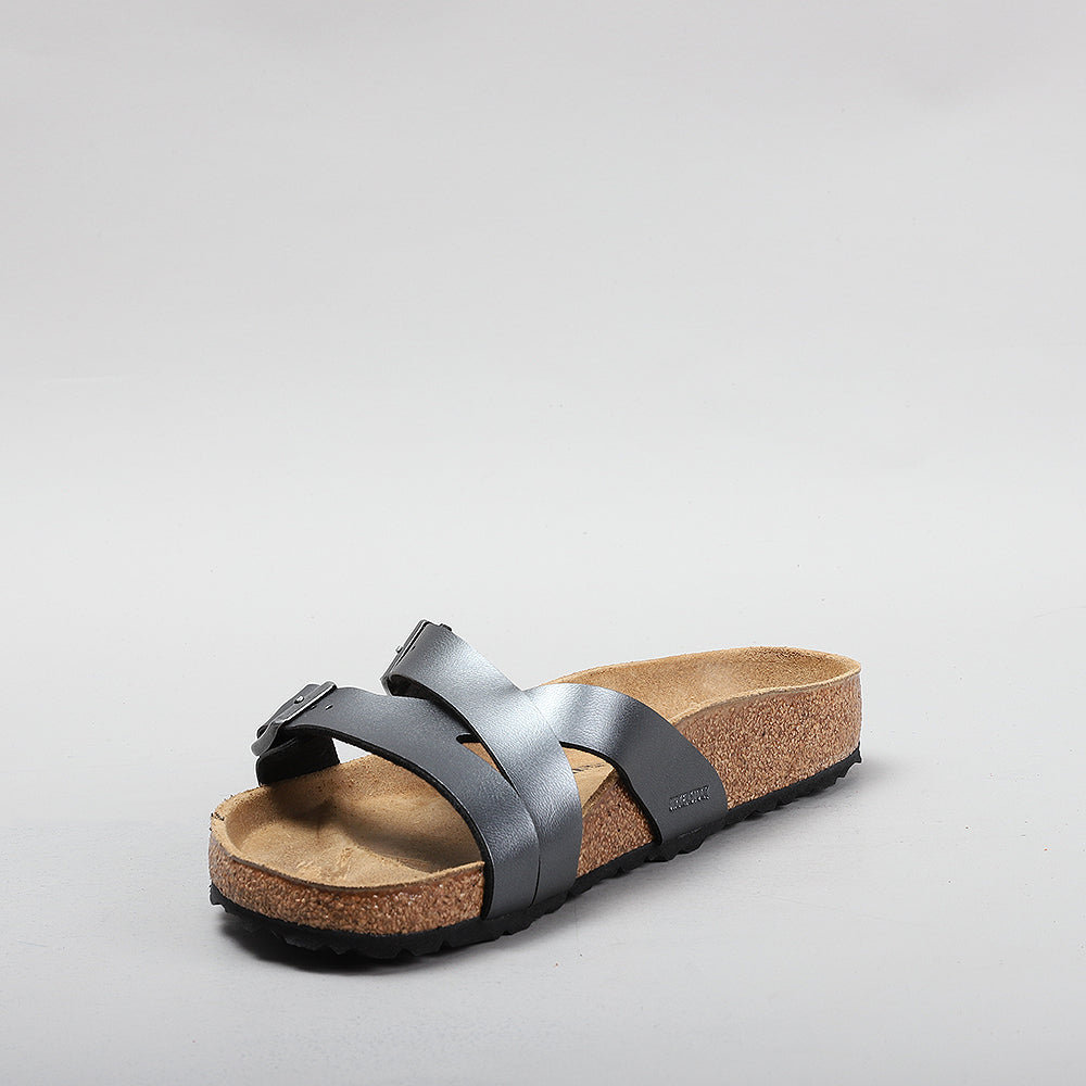 Birkenstock Yao Metallic Black