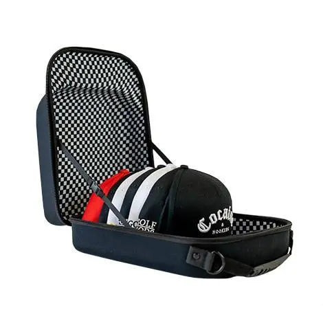 Black Golf Hat Caddy 6 Pack Bag.