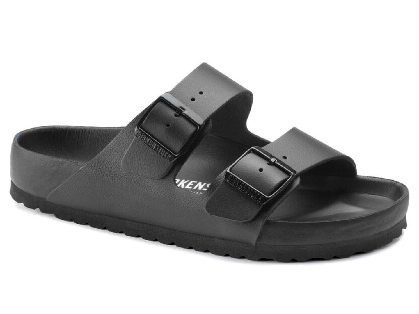 Black Leather Birkenstock Arizona