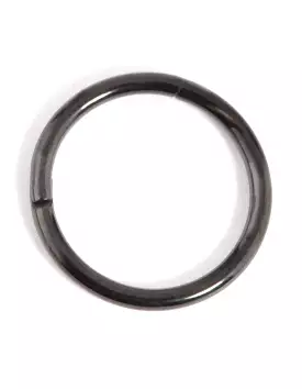 Black Titanium Clicker Ring