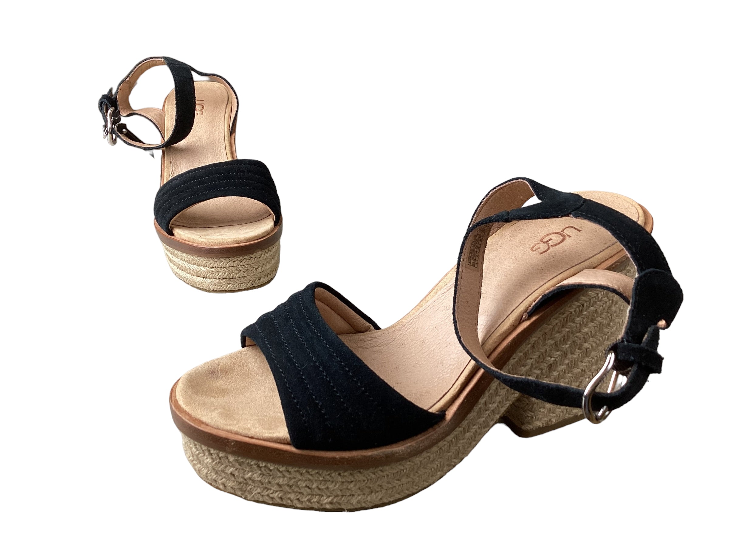 Block Heel Sandals by UGG - Size 8