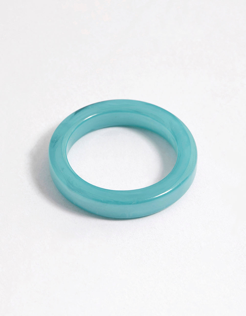 Blue Matte Band Ring for Sale