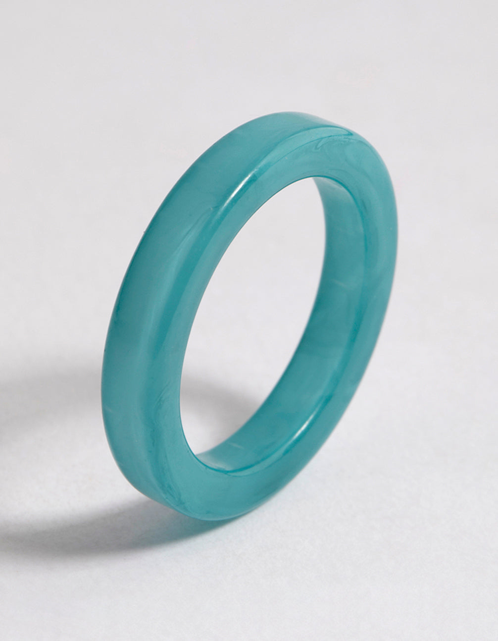 Blue Matte Band Ring for Sale