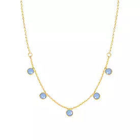 Blue Necklace - Nila LouLou.