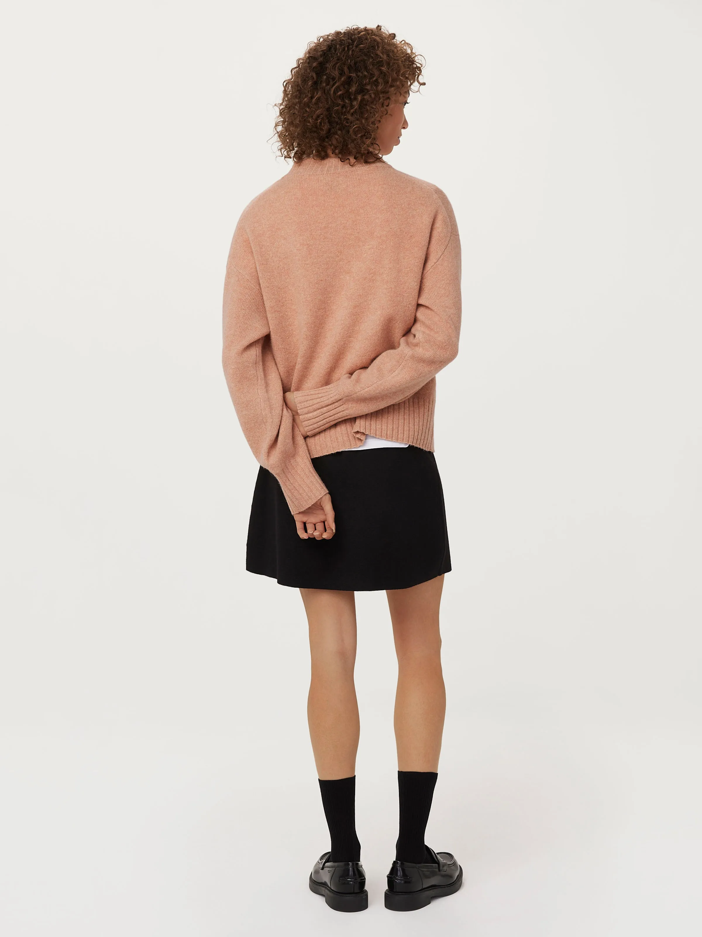 Blush Pink Yak Wool Crewneck