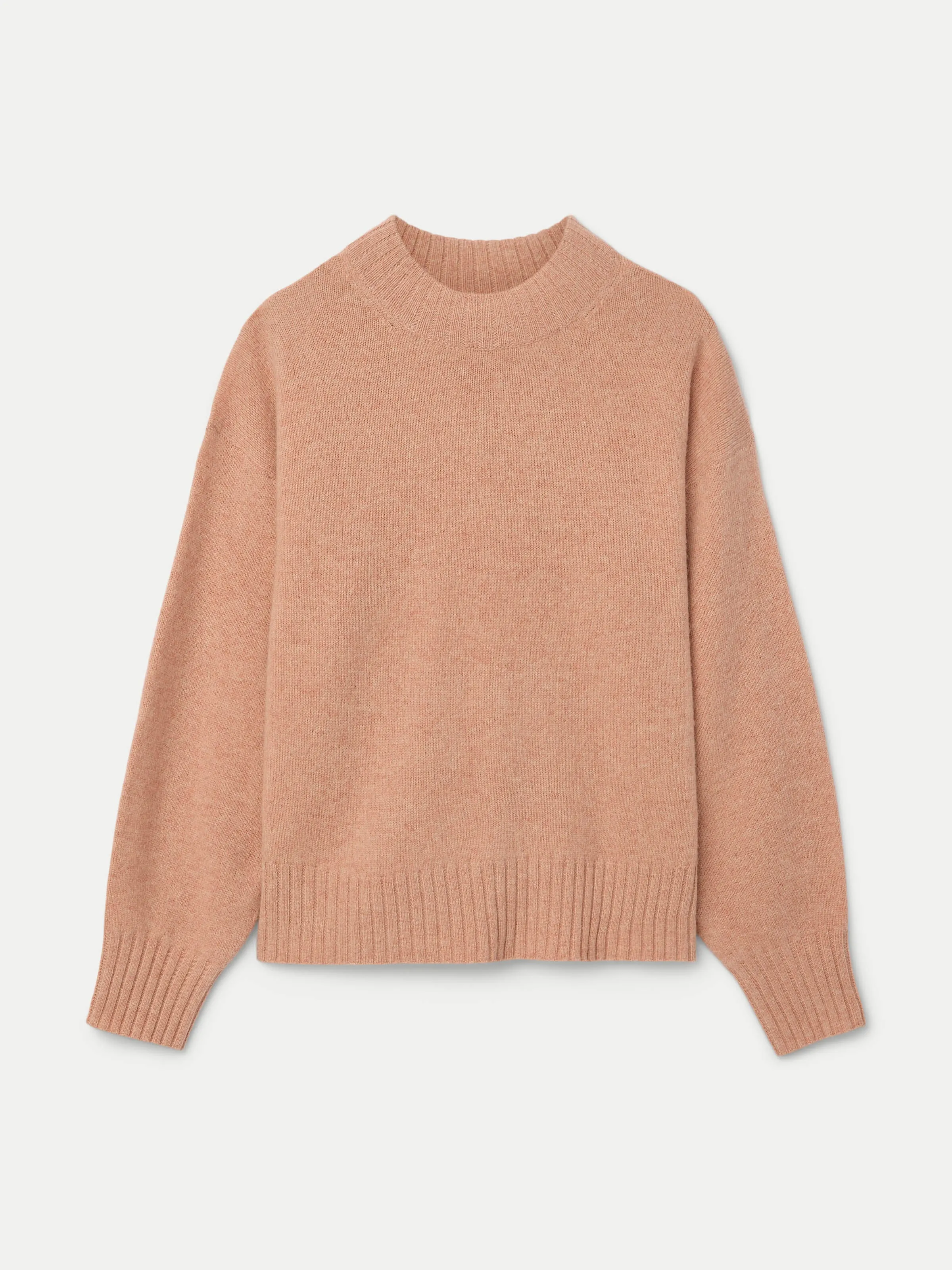 Blush Pink Yak Wool Crewneck