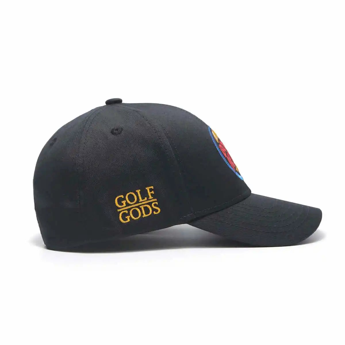 Bogey King Black Golf Hat - Curved Brim