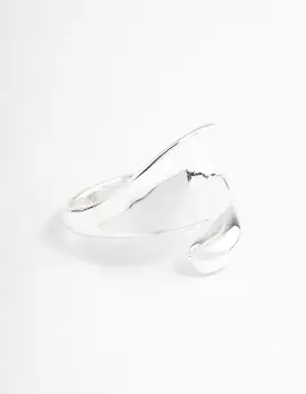 Bold Wrap Ring, Silver Plated - Price, Reviews, Online Shopping