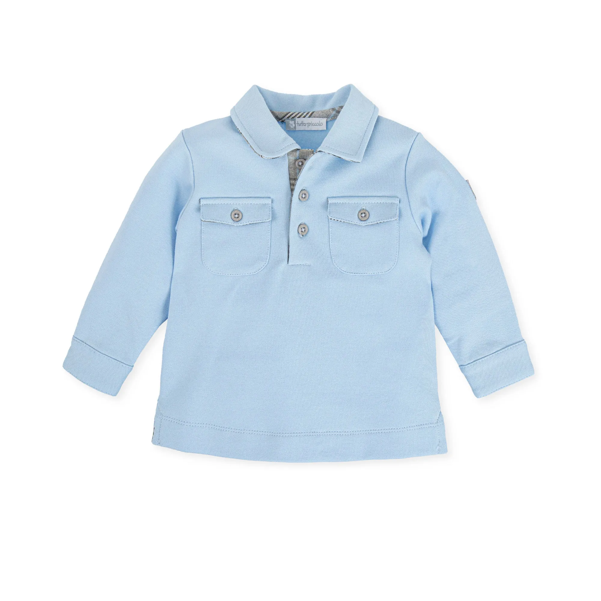 Leo Polo Neck for Boys - Porcelain