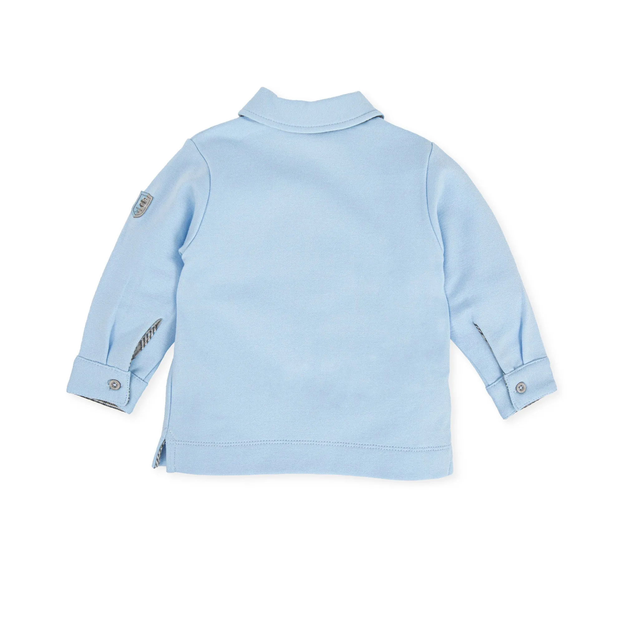 Leo Polo Neck for Boys - Porcelain