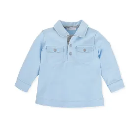 Leo Polo Neck for Boys - Porcelain