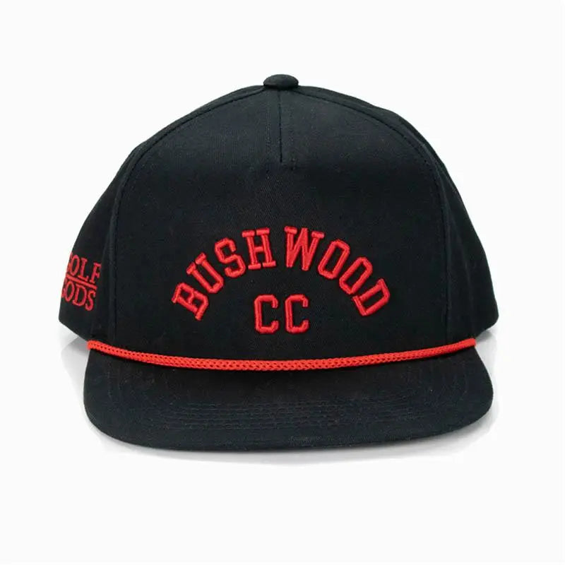 Bushwood Country Club Black Snapback Golf Hat