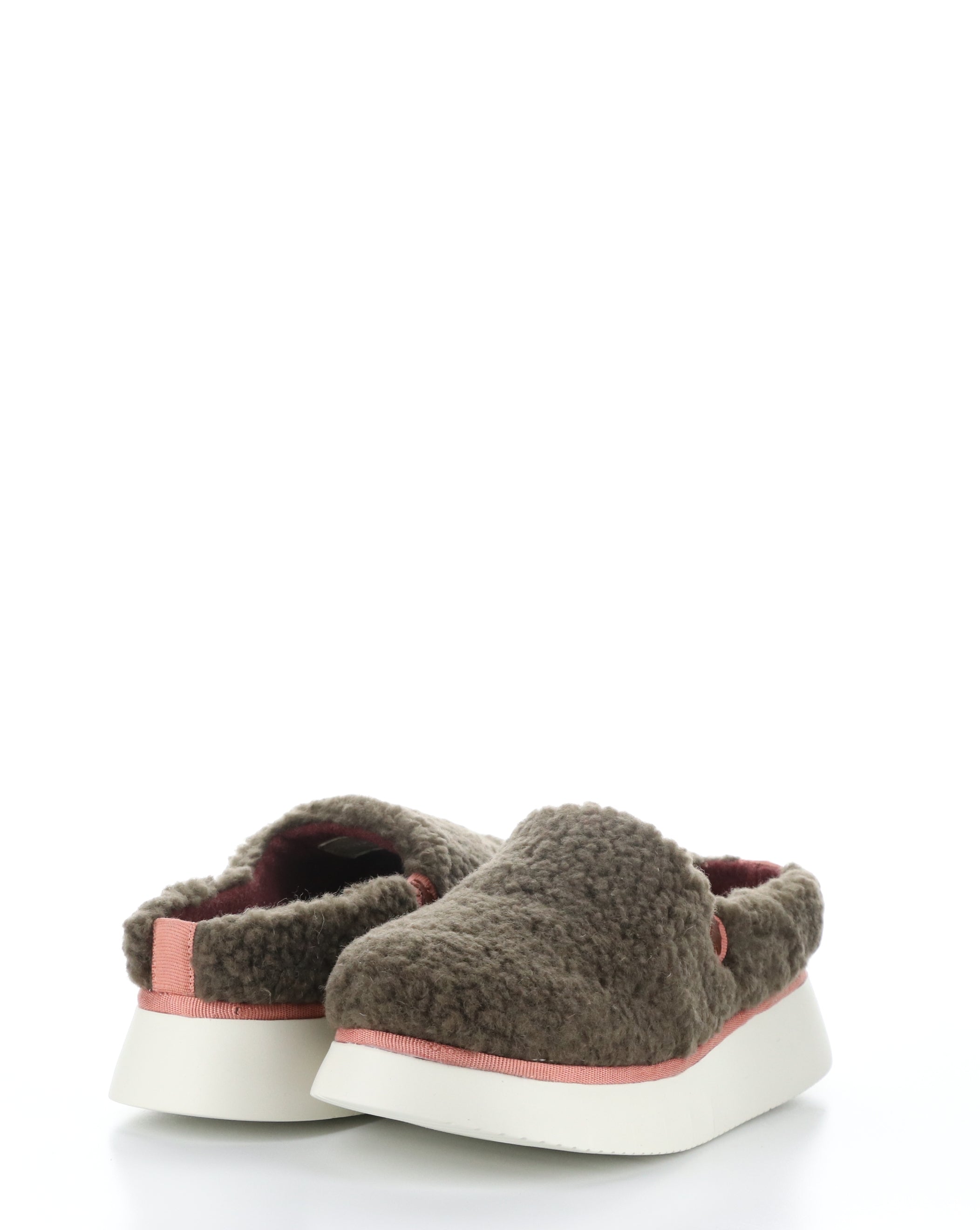 CAFE360FLY 004 BROWN/ROSE Mules