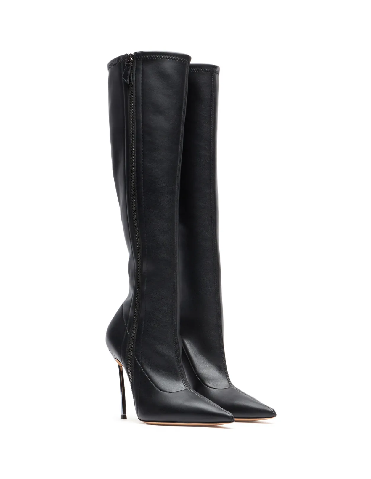 CASADEI Black Knee High Boots