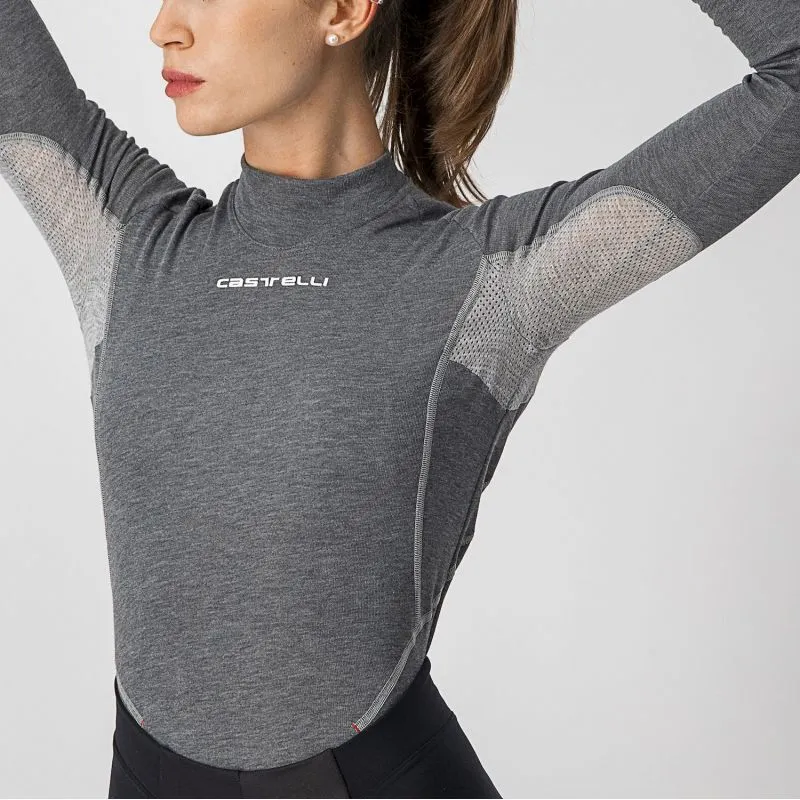 Castelli Flanders 2 Women's Warm Long Sleeve Base Layer - Intimate Wear