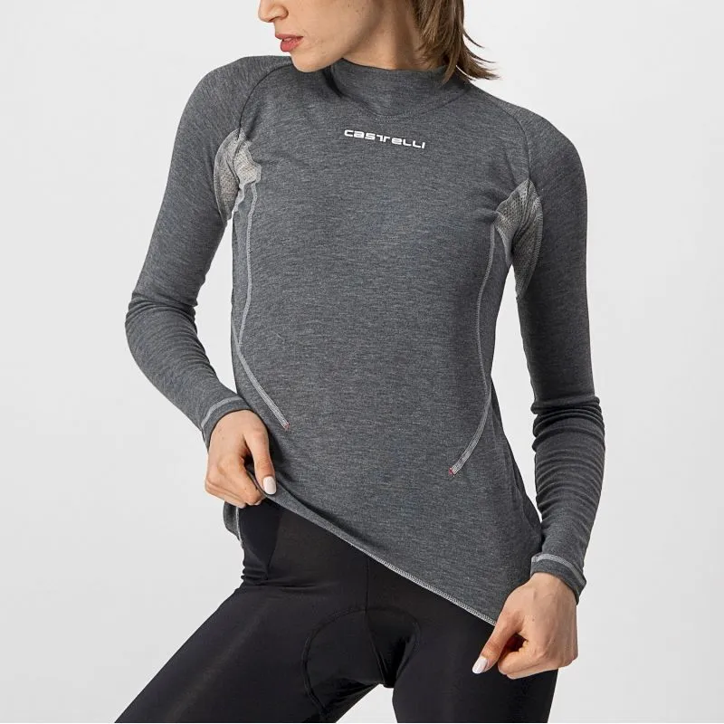 Castelli Flanders 2 Women's Warm Long Sleeve Base Layer - Intimate Wear