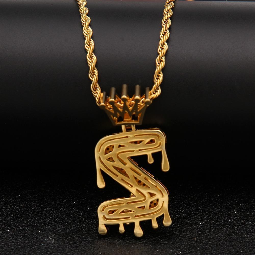 Chain Necklace - S Pendant