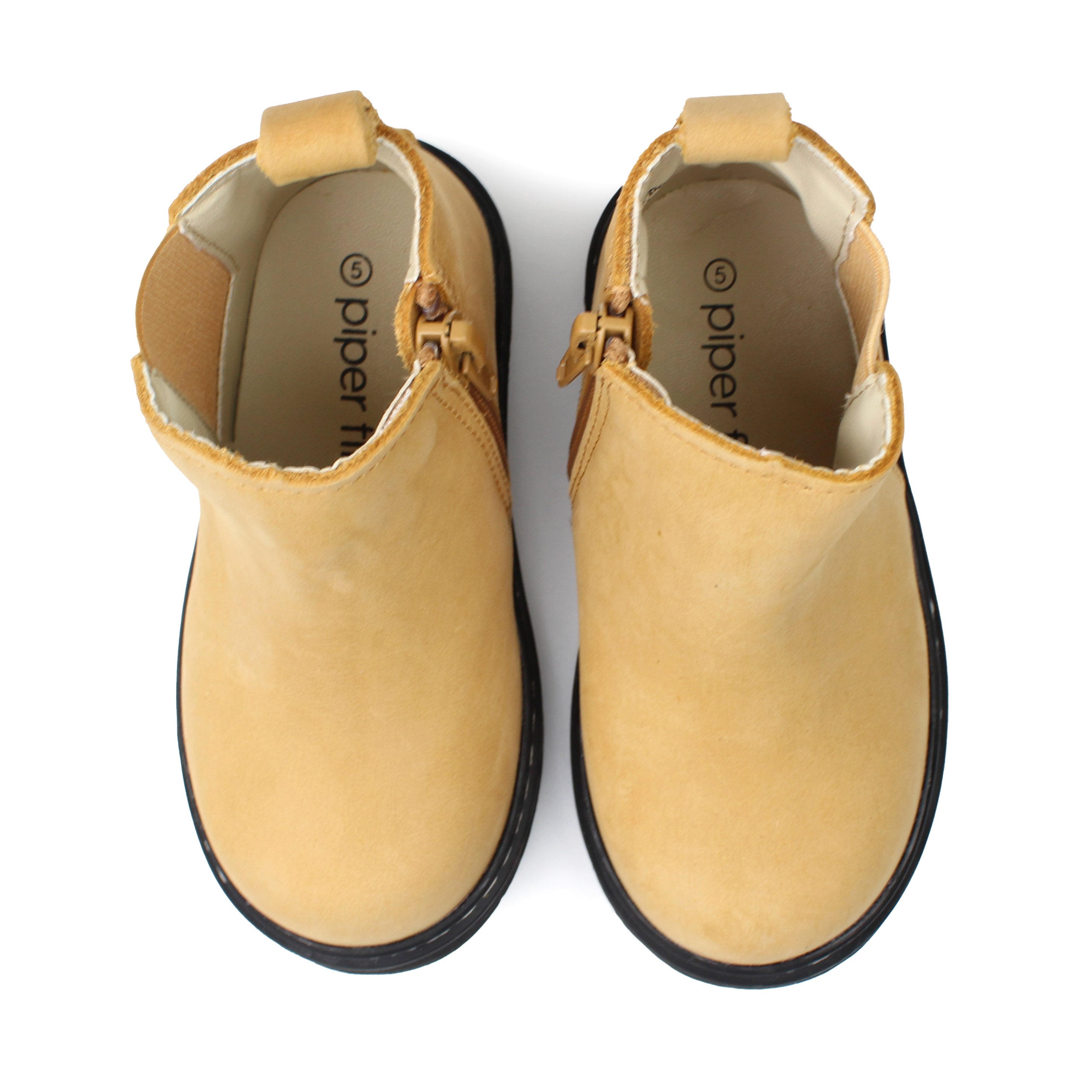 Chelsea Boot - Natural Color - Durable Hard Sole