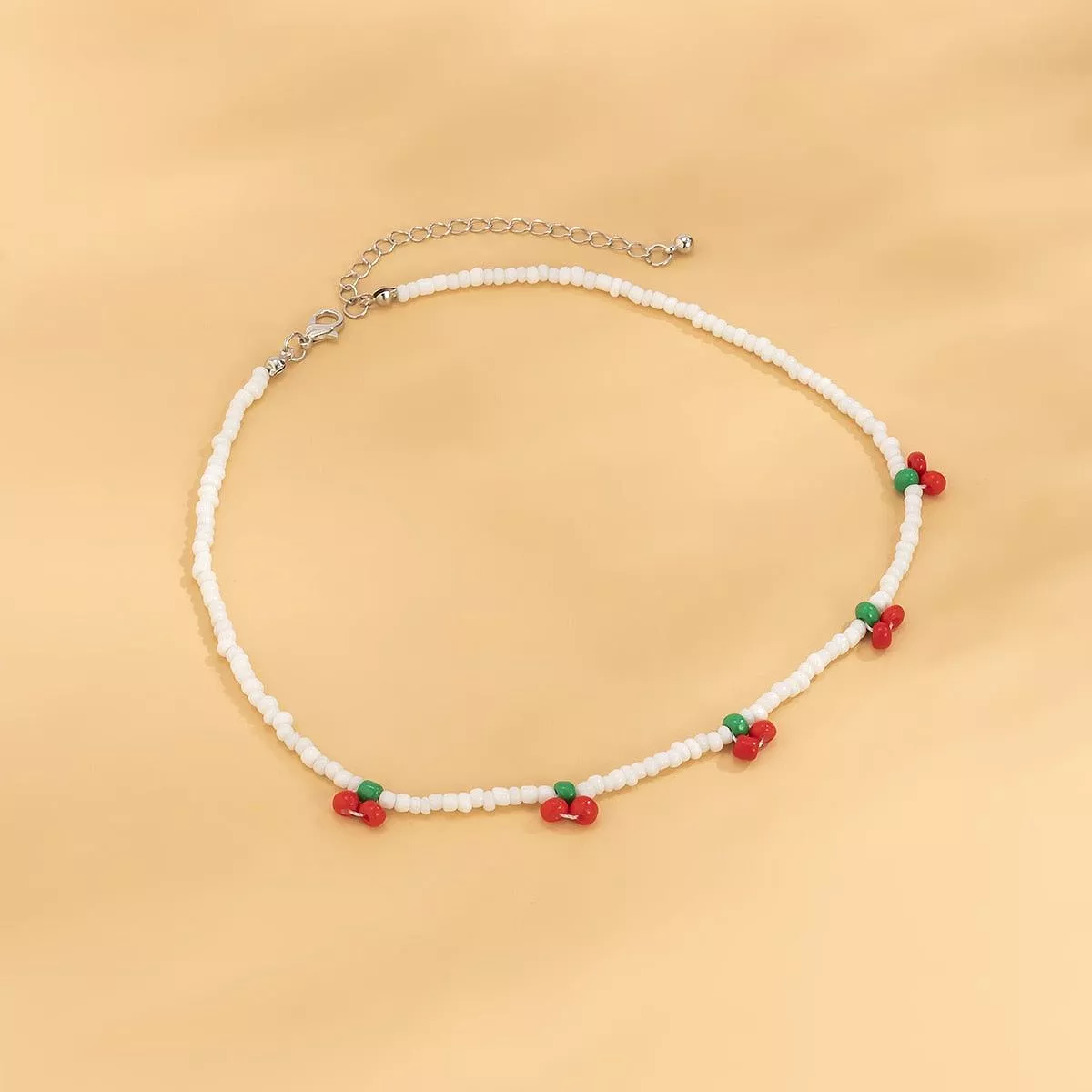 Cherry Bead Choker - 3528583