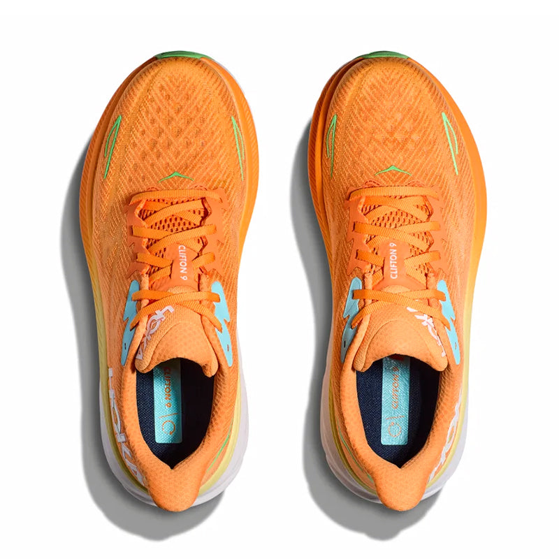 Clifton 9 Solar Flare/Sherbet - Men's Running Shoes