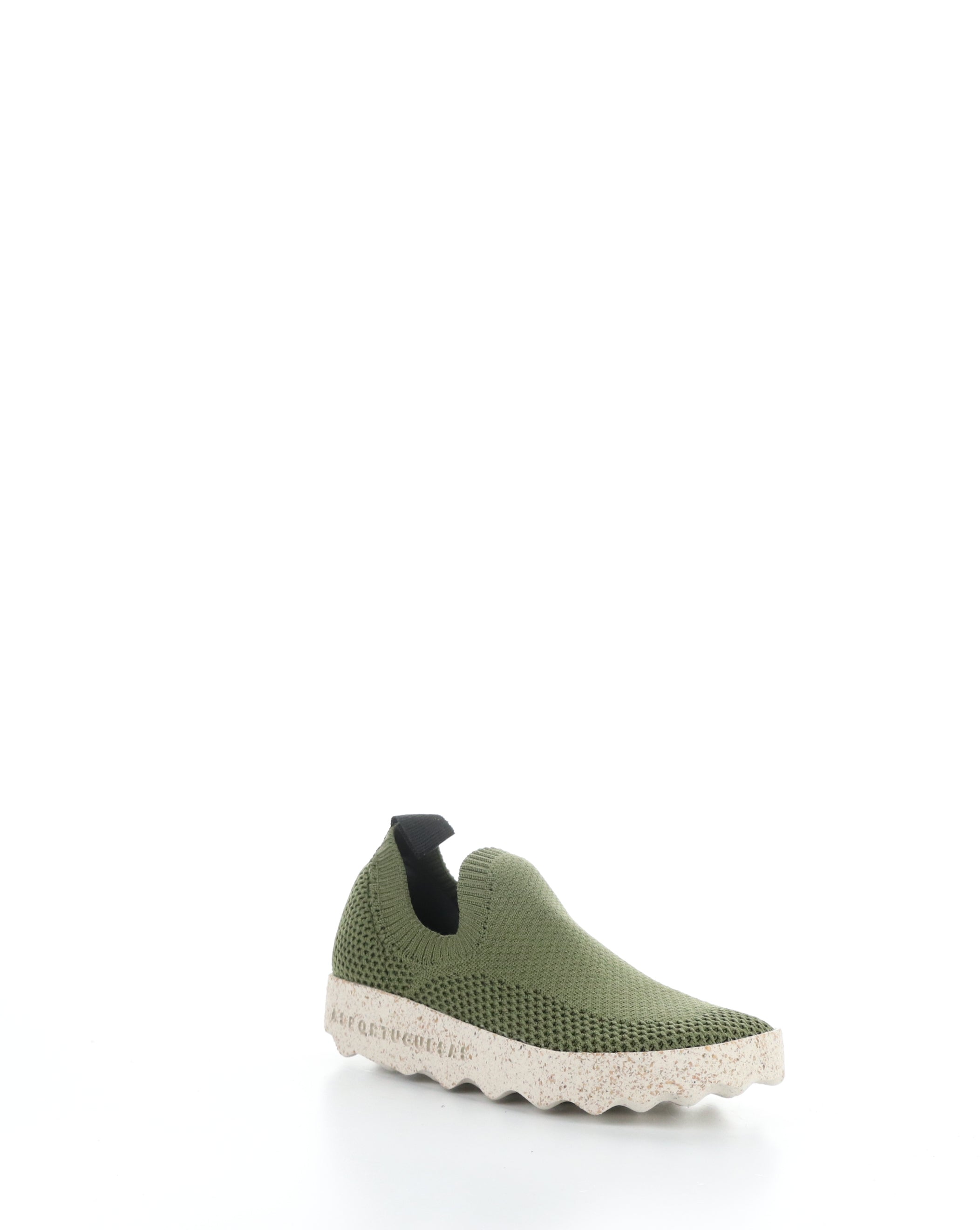 CLIP230ASPC 002 Green Slip-on Shoes