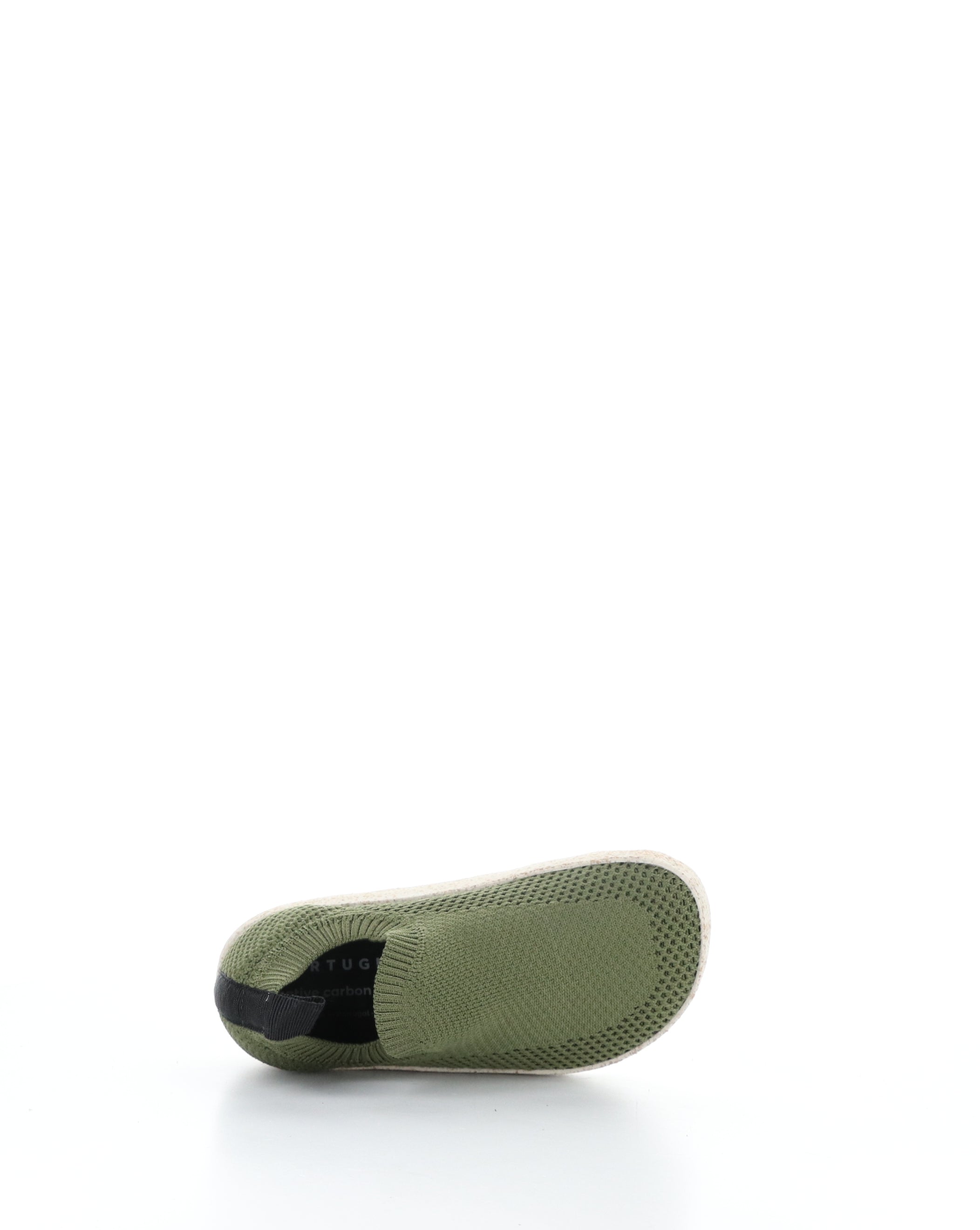 CLIP230ASPC 002 Green Slip-on Shoes