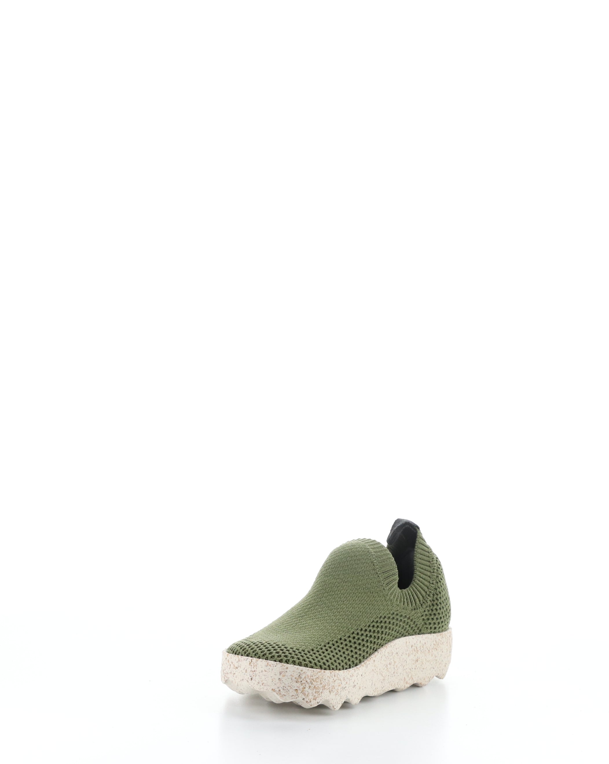 CLIP230ASPC 002 Green Slip-on Shoes