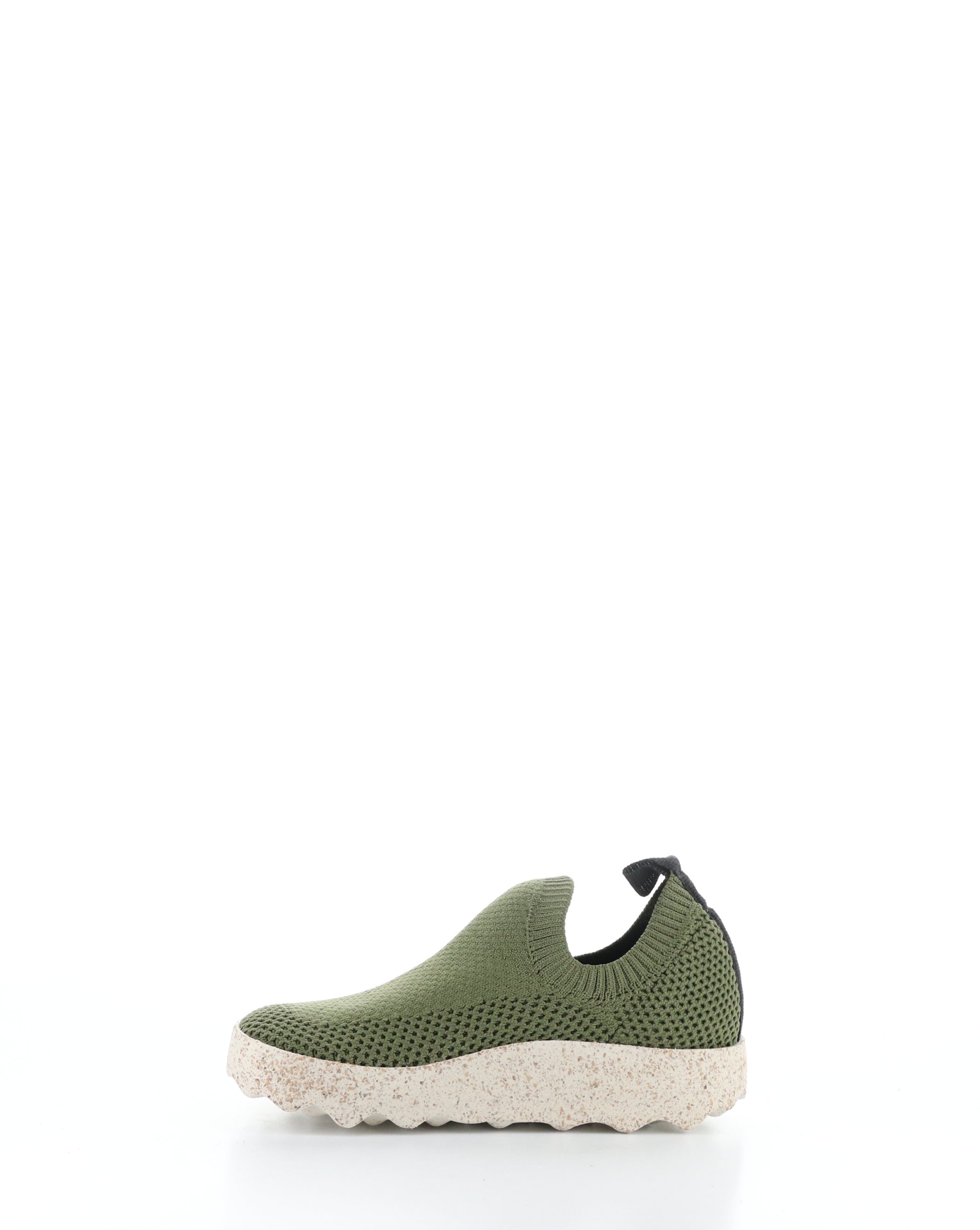 CLIP230ASPC 002 Green Slip-on Shoes