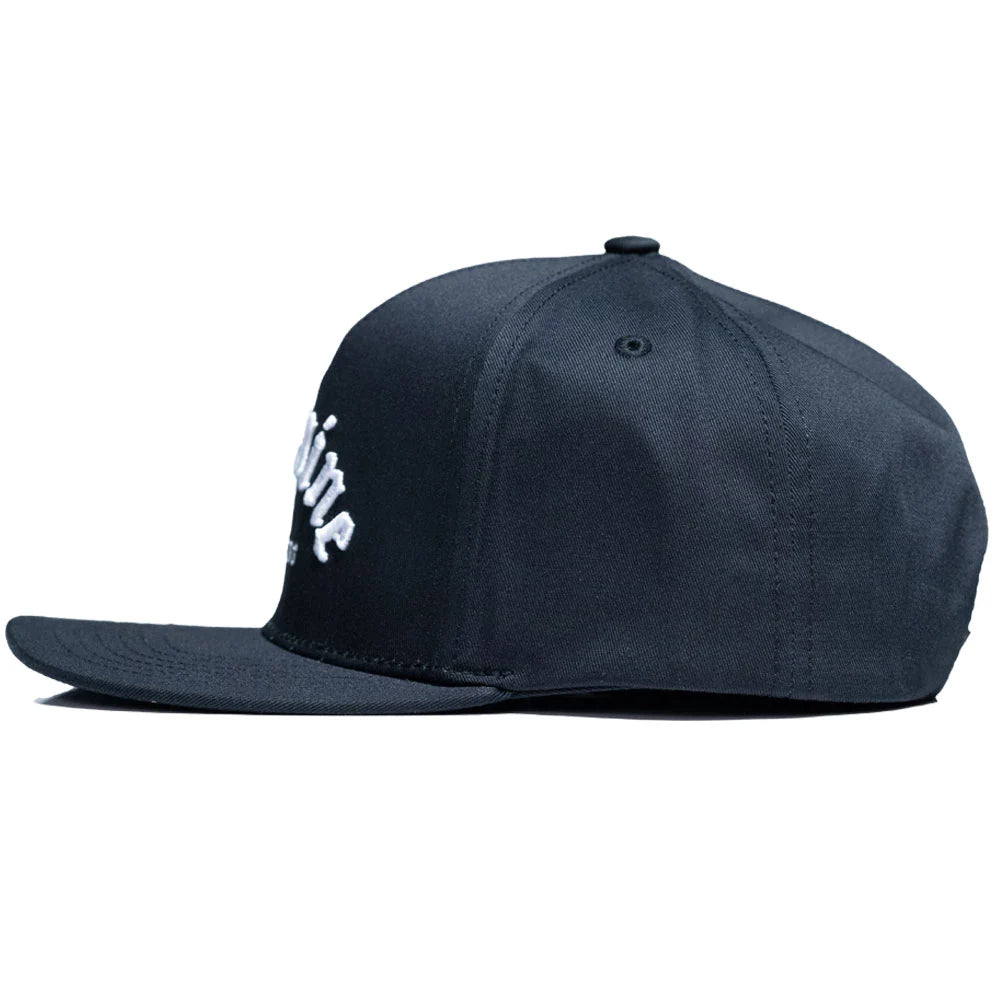 Cocaine & Hookers Black Golf Hat with Flat Brim