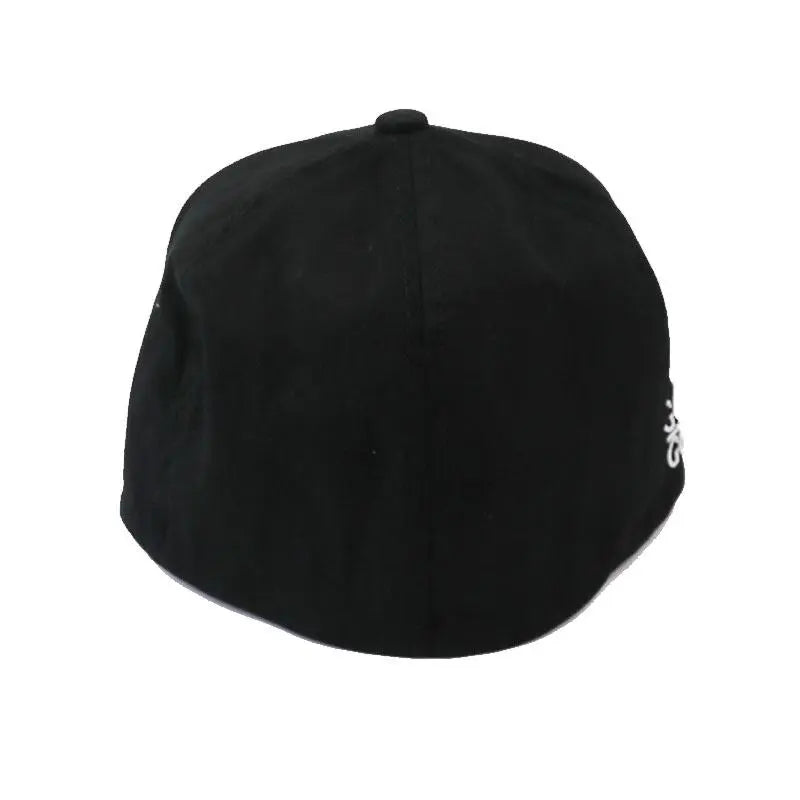 Cocaine & Hookers Black Golf Hat with Flat Brim