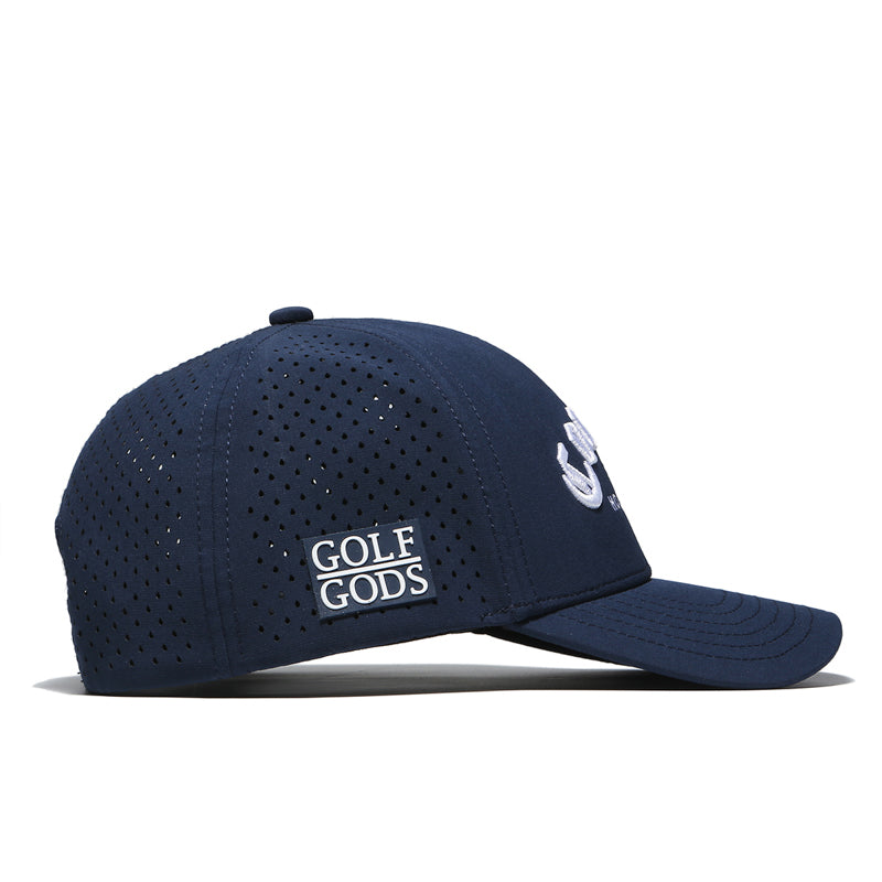 Cocaine and Hookers Golf Hat - Navy Blue with Curved Brim | TOUR PRO