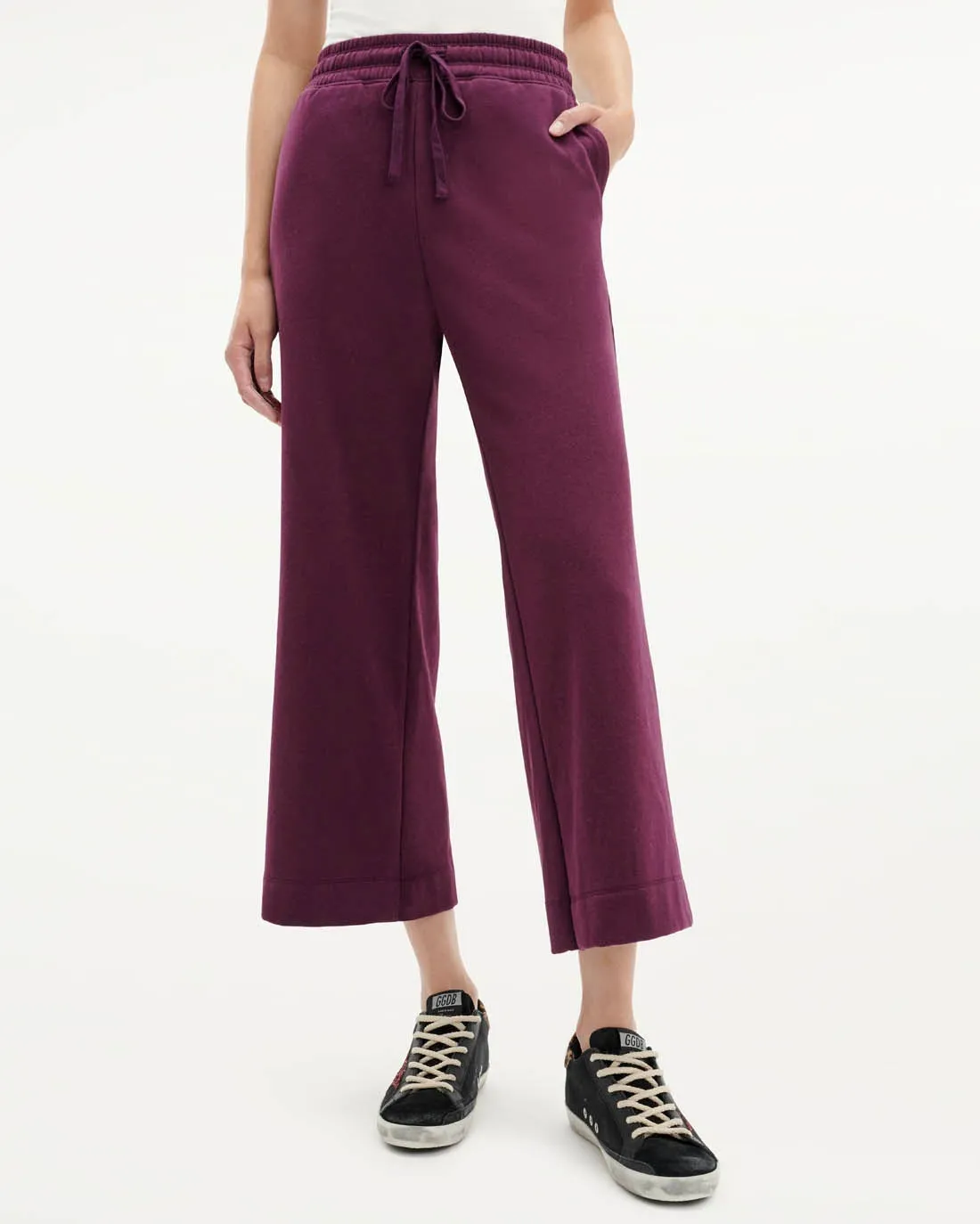 Comfortable Fleece Crop Pant