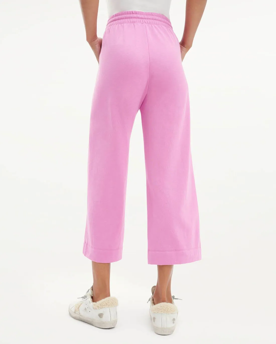 Comfortable Fleece Crop Pant