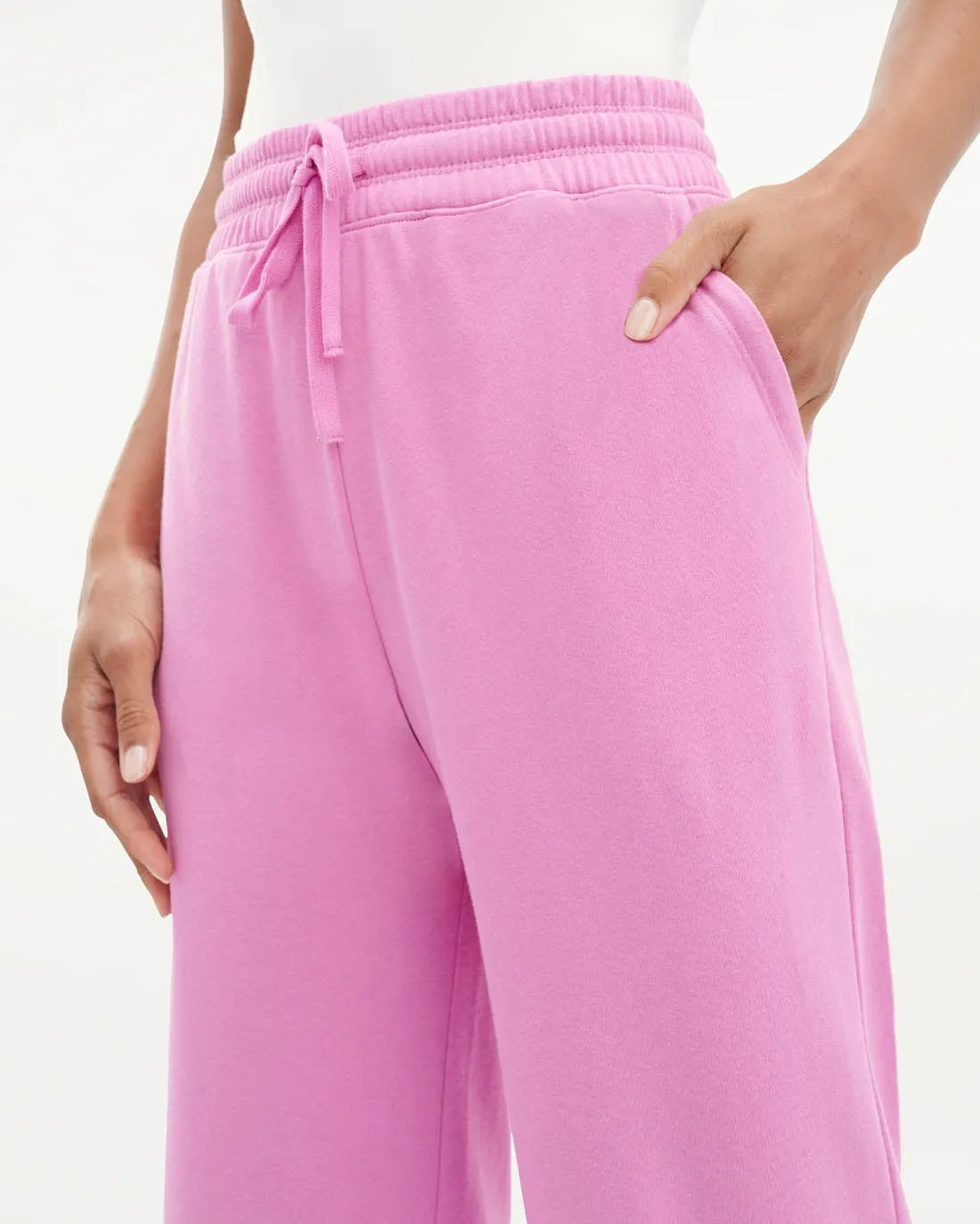 Comfortable Fleece Crop Pant