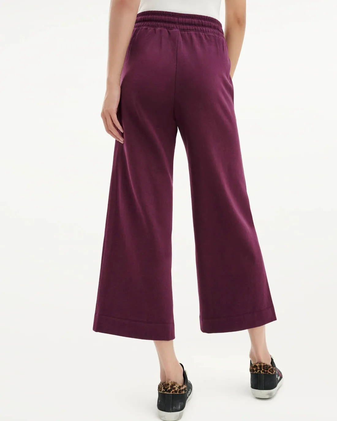 Comfortable Fleece Crop Pant