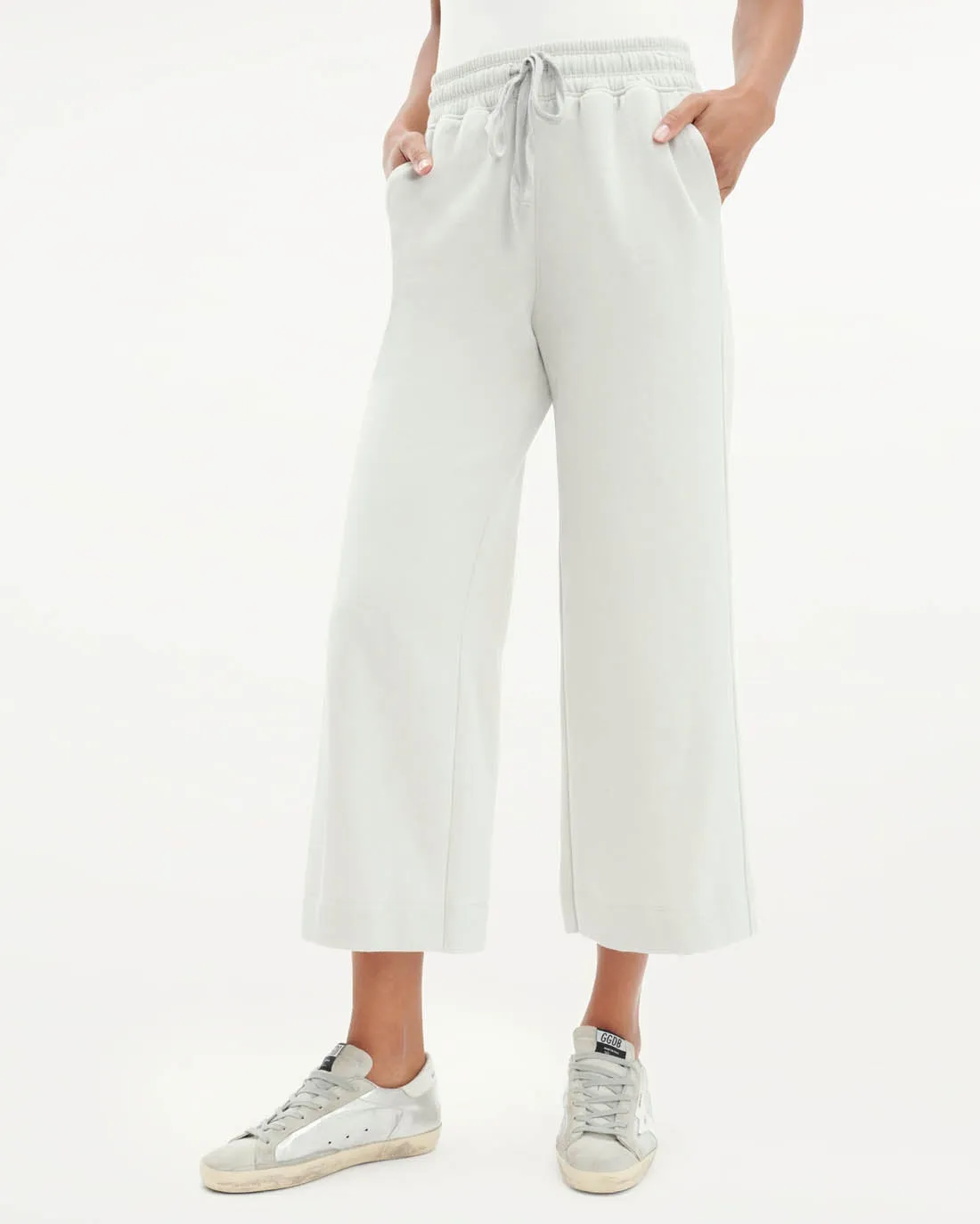 Comfortable Fleece Crop Pant