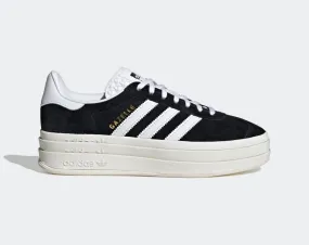 Core Black Adidas Gazelle Bold Core White HQ6912