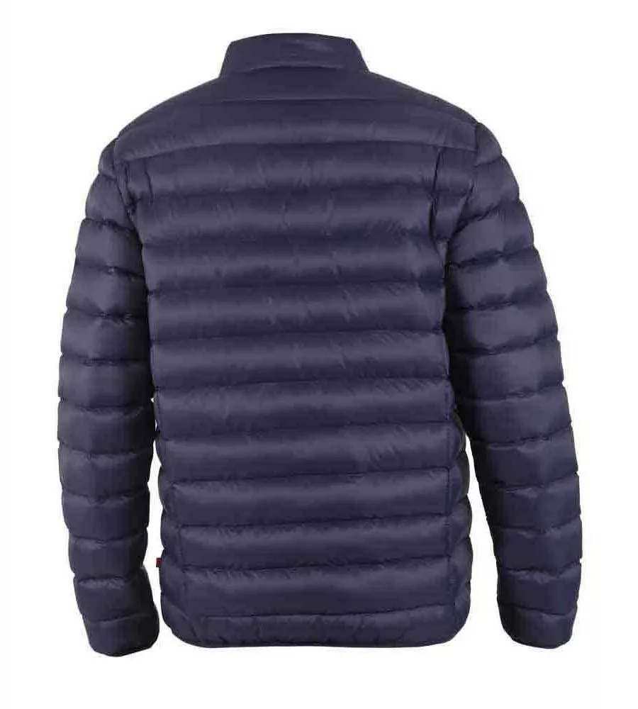 D555 Big Men's Puffer Jacket Sleeve Patch Rowland