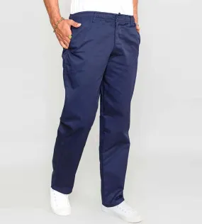 D555 Mens Navy Rugby Trousers Pants Full Elasticated Waist BASILIO NAVY