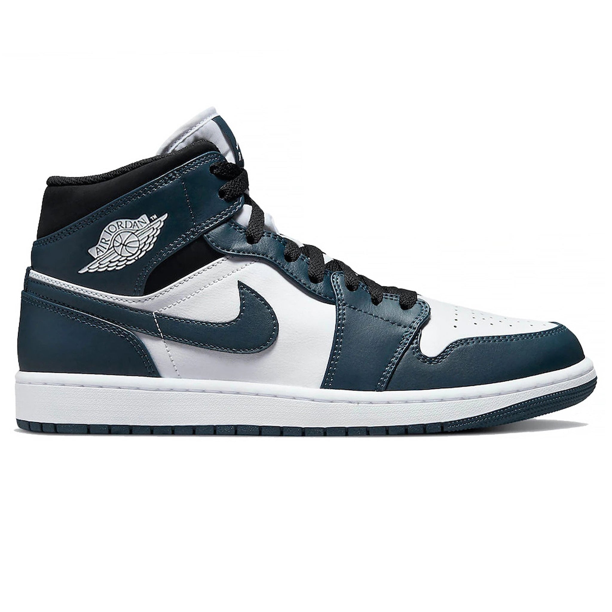 Dark Teal Air Jordan 1 Mid for Sale