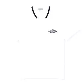 Dior Jordan Logo Polo Shirt White