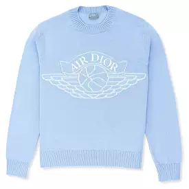 DIOR JORDAN Wings Sky Blue Knit