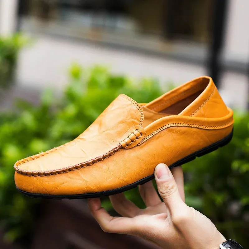 Domenico Alfani Genuine Leather Loafers