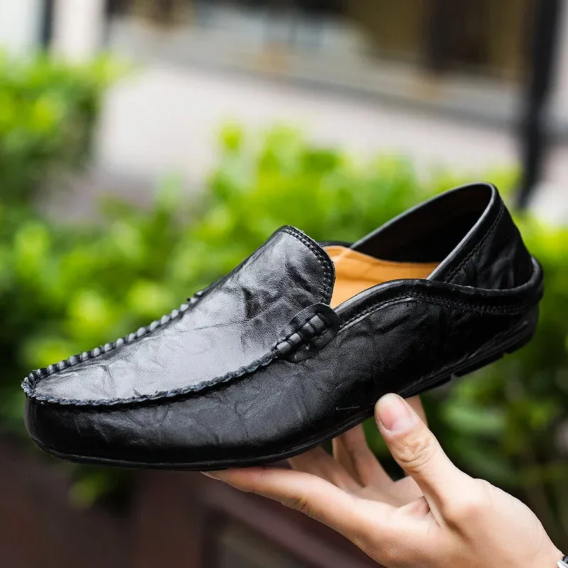 Domenico Alfani Genuine Leather Loafers