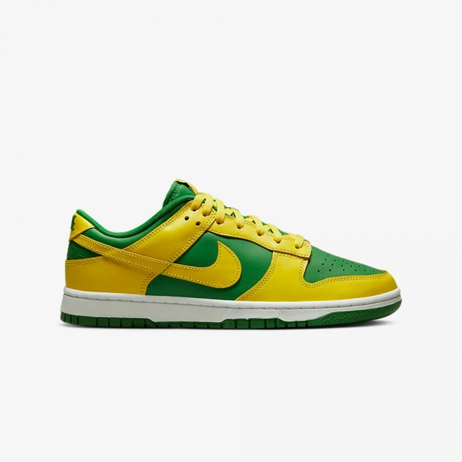 Dunk Low Retro Apple Green Yellow Strike White