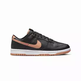 Dunk Low Retro Black Amber Brown Black White for Sale