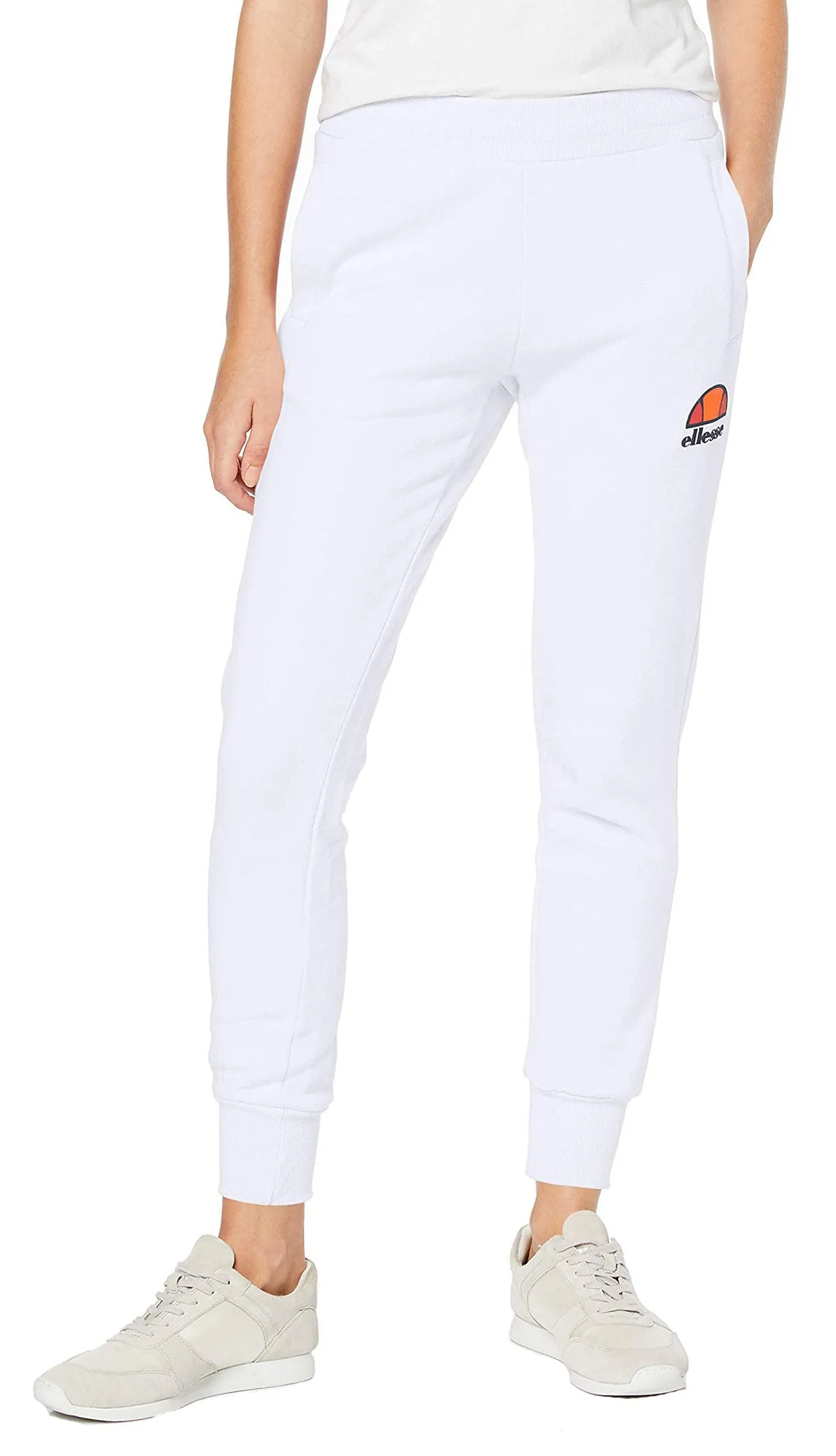 Ellesse Women's Queenstown Jogging Sweat Pants White