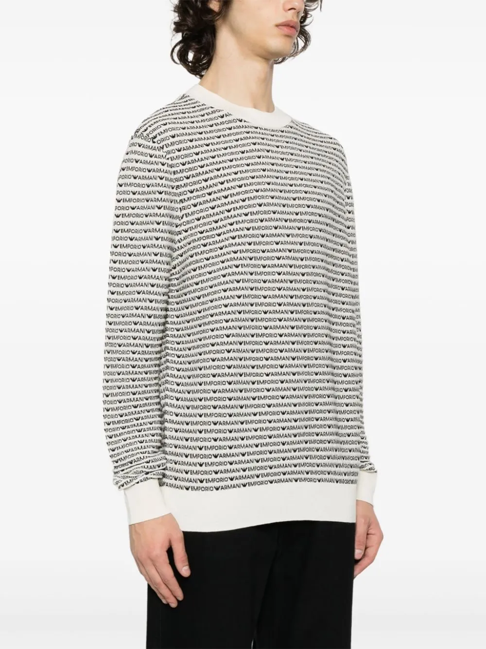 Beige Emporio Armani Sweaters