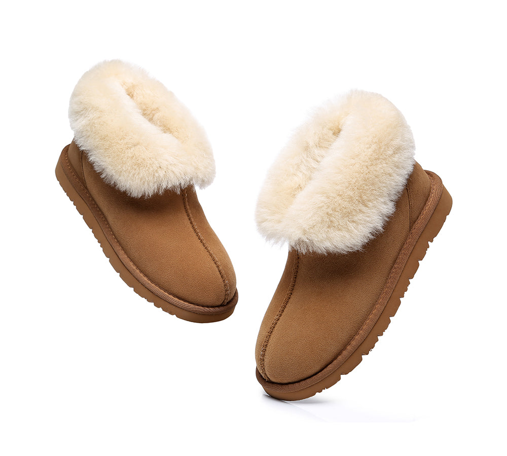 EVERAU Mallow Sheepskin Ankle Slipper - Google SEO Result: Mallow Sheepskin Ankle Slipper by EVERAU